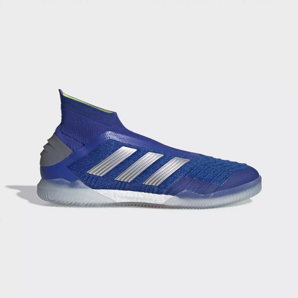 Adidas Predator Tango 19+ Tenis De Futbol Azules Para Hombre (MX-83768)